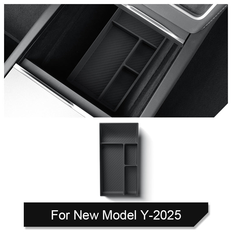 Center Console Organizer Tary for New Model Y 2025