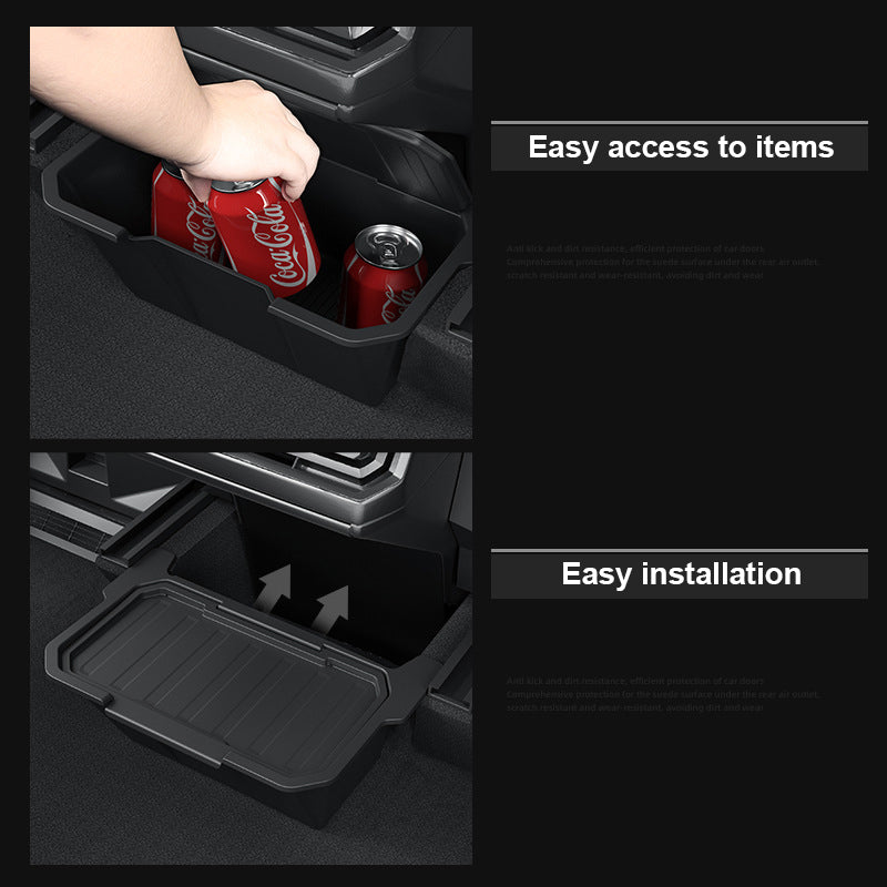 Rear Seat Storage Box for Cybertruck