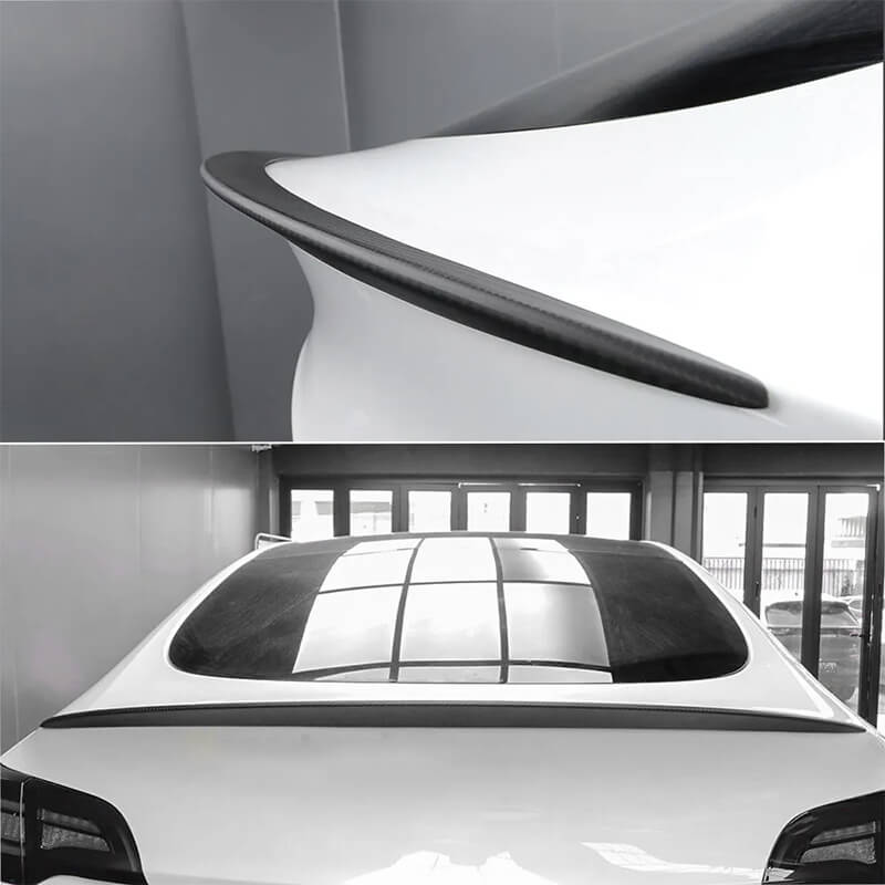 Real Carbon Fiber Rear Spoiler for Tesla Model 3/Y