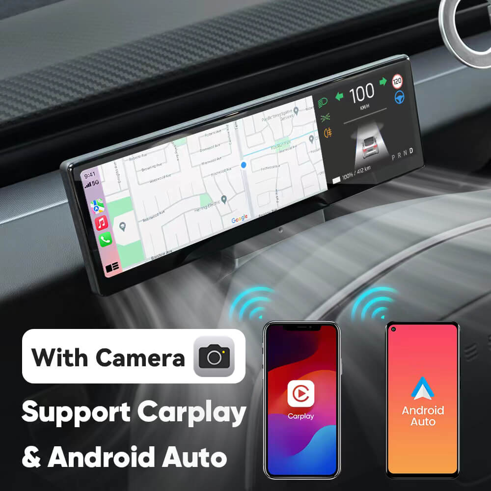 8.8” Dash Screen for Tesla Model 3 & Y with Carplay - V88