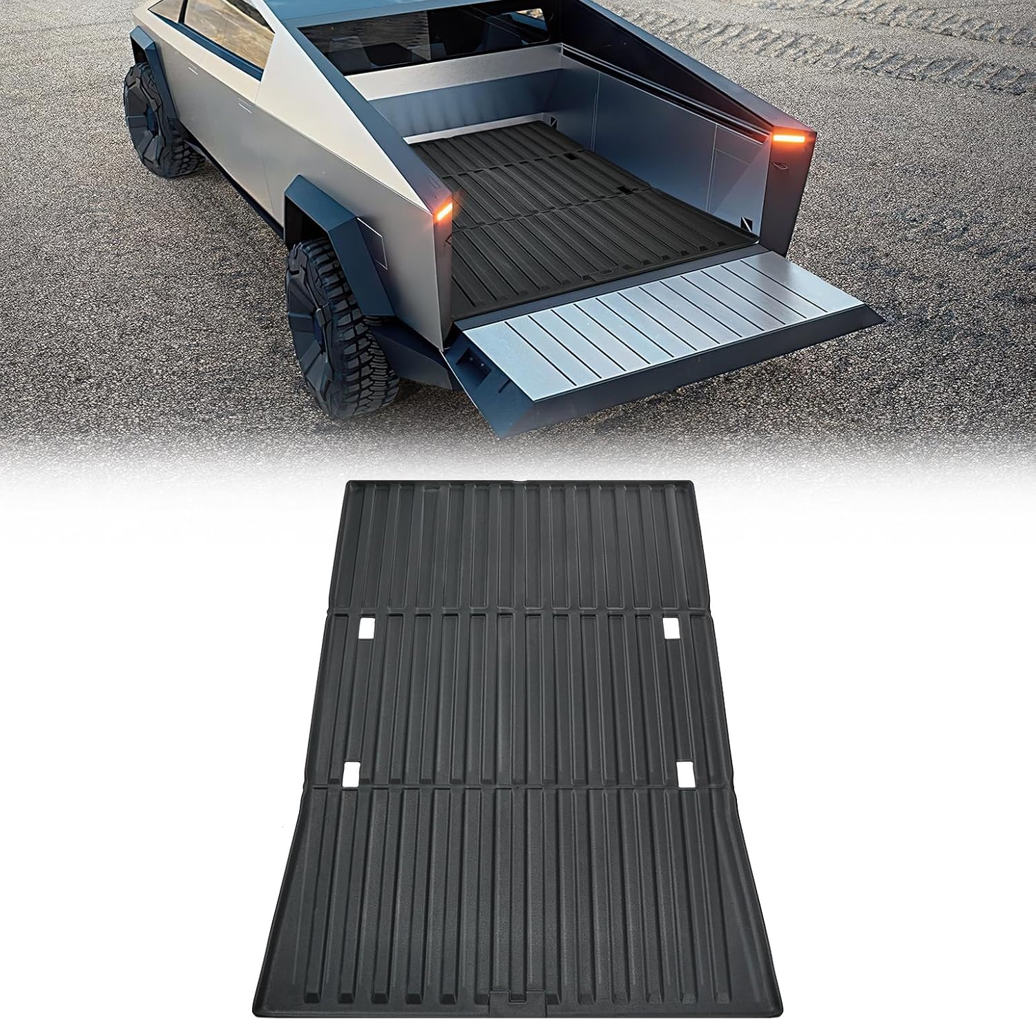 Tvibex Rear Trunk Liner and Tailgate Mat for Cybertruck