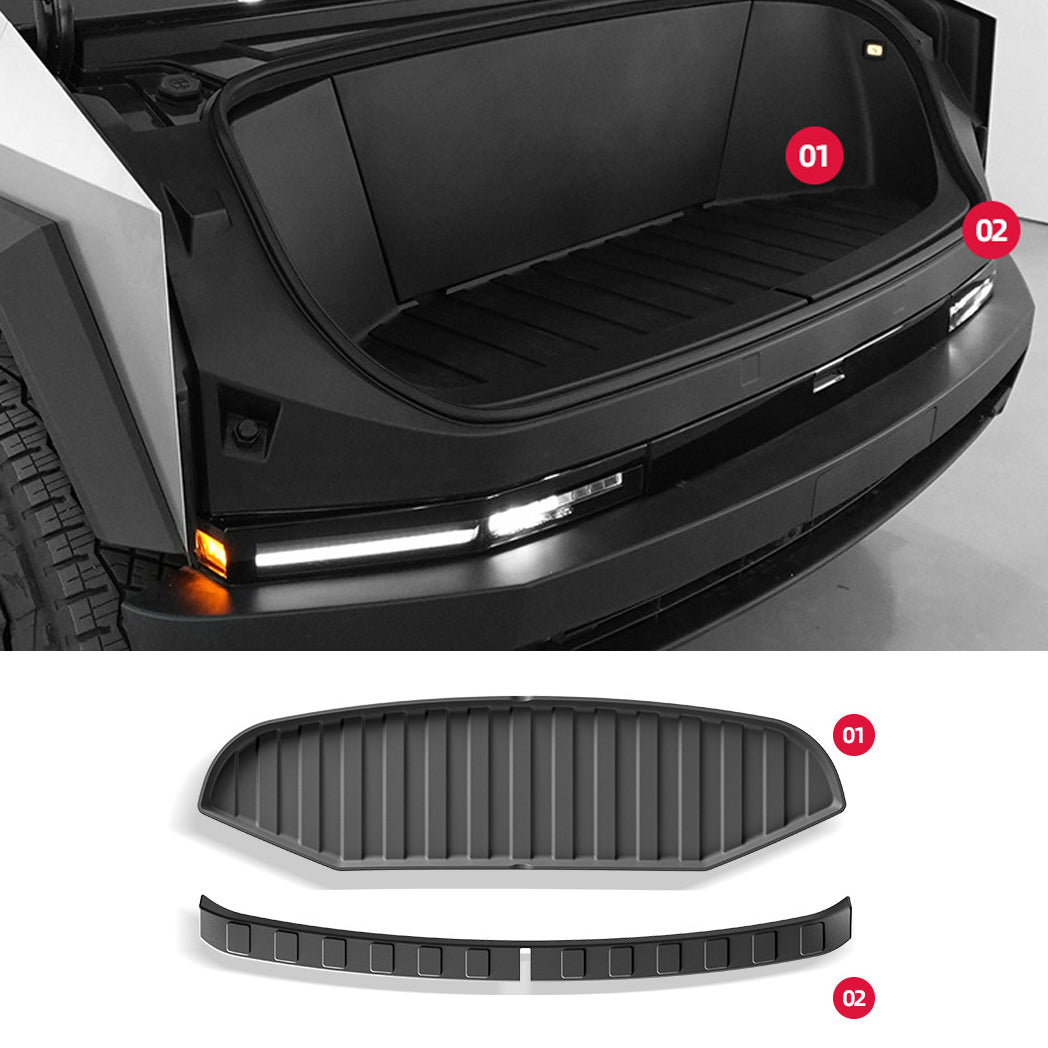 Front Trunk Mat & Sill Guard for Cybertruck