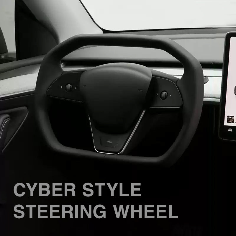 Cyber Steering Wheel for Tesla Model 3 / Y