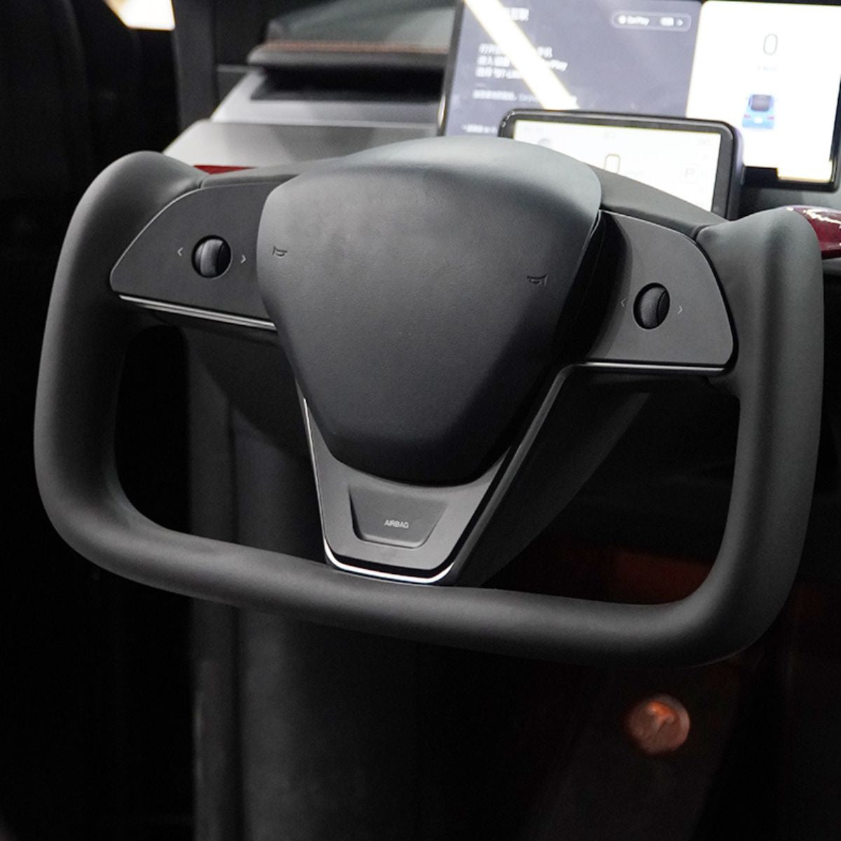 Heated Yoke Steering Wheel for Tesla Model 3/Y