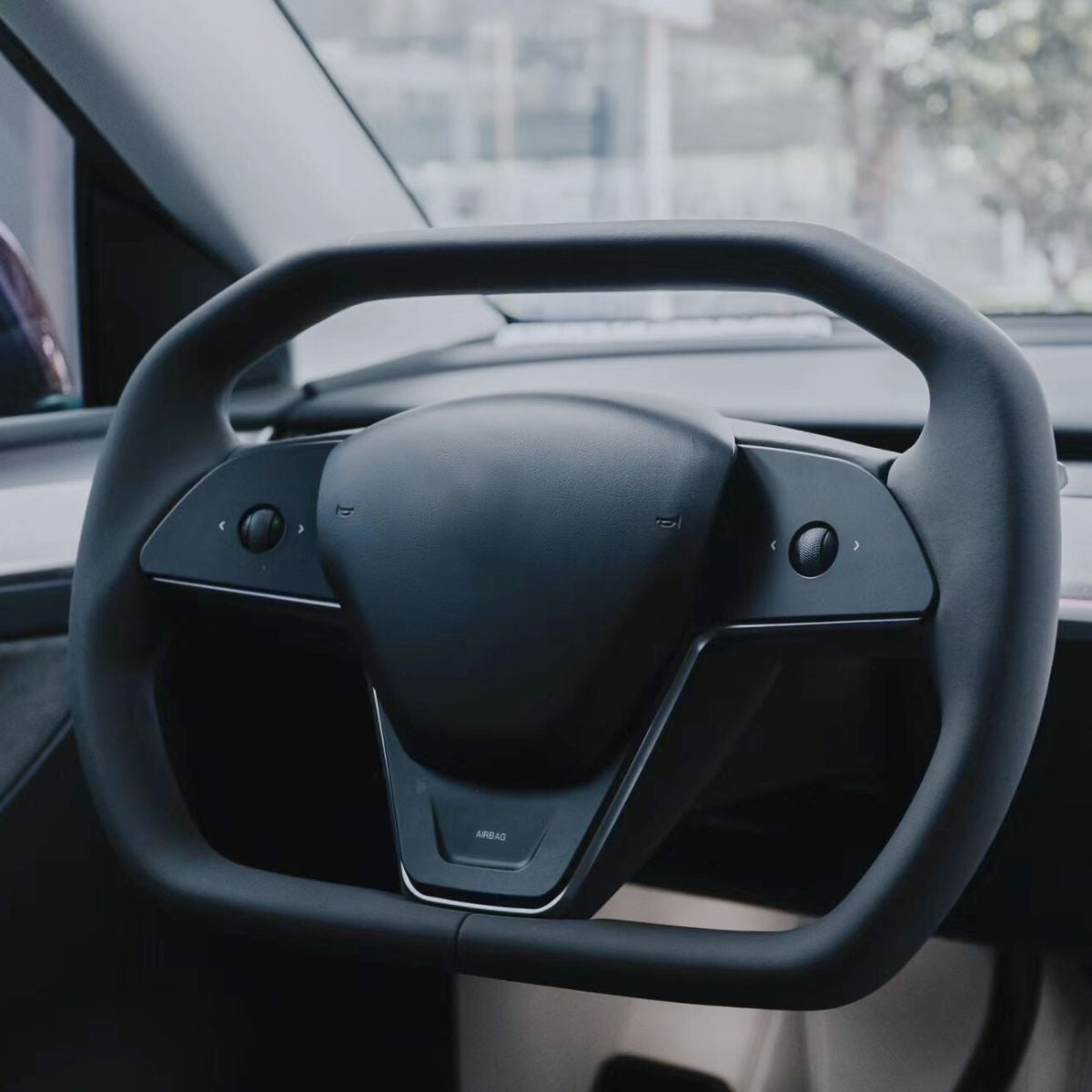 Cyber Steering Wheel for Tesla Model 3 / Y