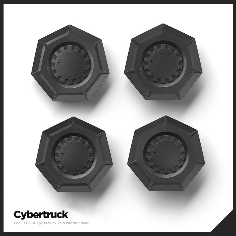 Tvibex Center Hub Caps for Tesla Cybertruck (Set of 4pcs)