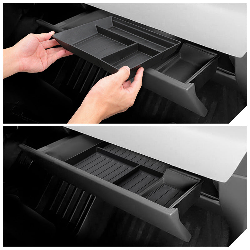 Glove Box Drawer Storage Box Organizer for Cybertruck