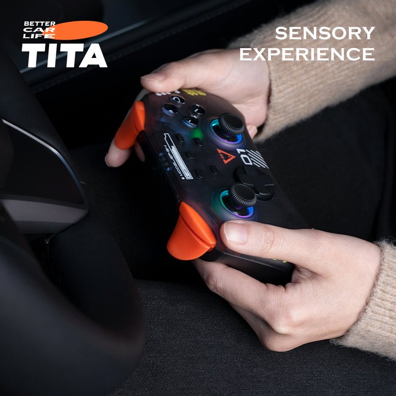 Wireless Gaming Controller for Tesla, compatible with PC & Mobile Phone & Switch