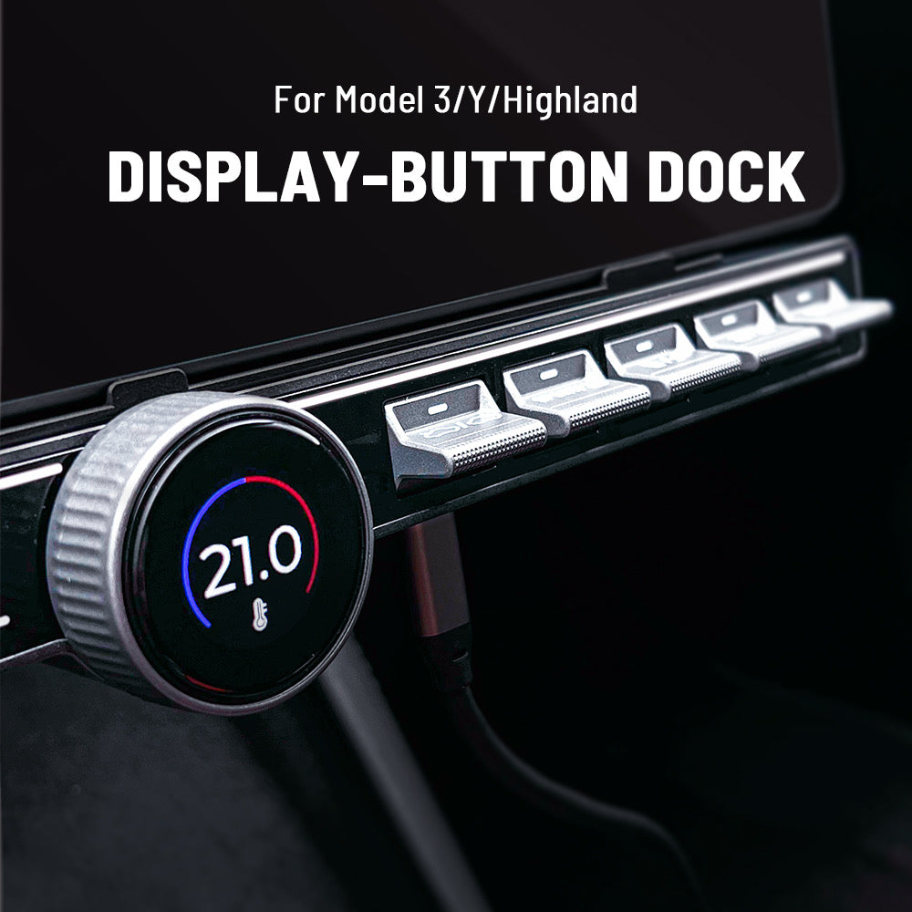 Multi-function Console Button Dock for Tesla Model 3 & Y /Model 3 Highland