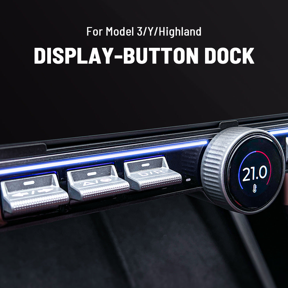 Multi-function Console Button Dock for Tesla Model 3 & Y /Model 3 Highland