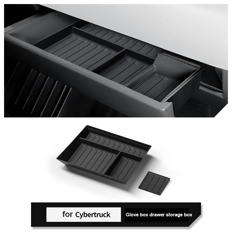 Glove Box Drawer Storage Box Organizer for Cybertruck